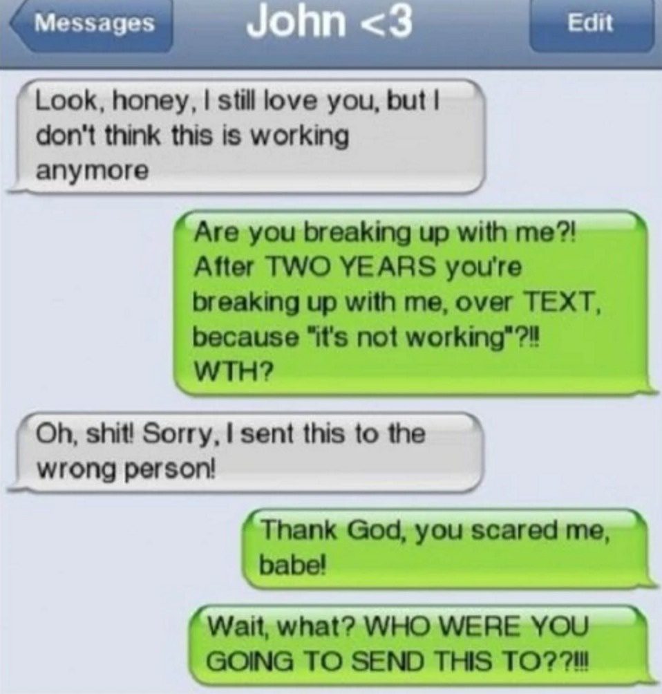 Funny Caught Cheating Texts That Are Seriously Awkward