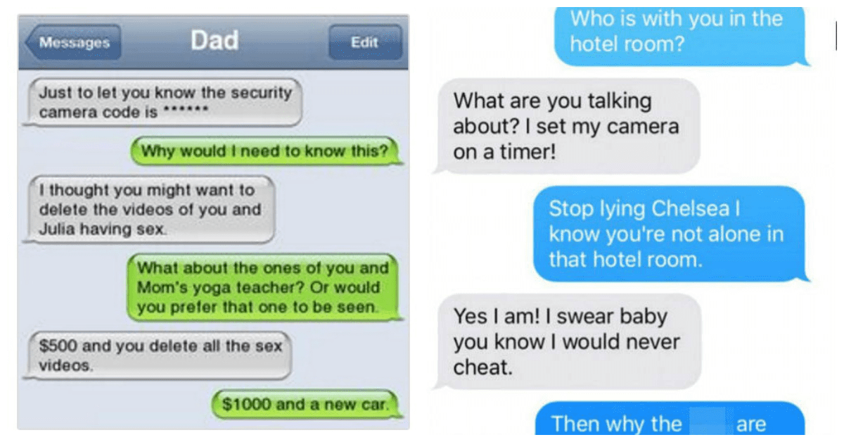 20 Funny Caught Cheating Texts That Are Seriously Awkward 1918