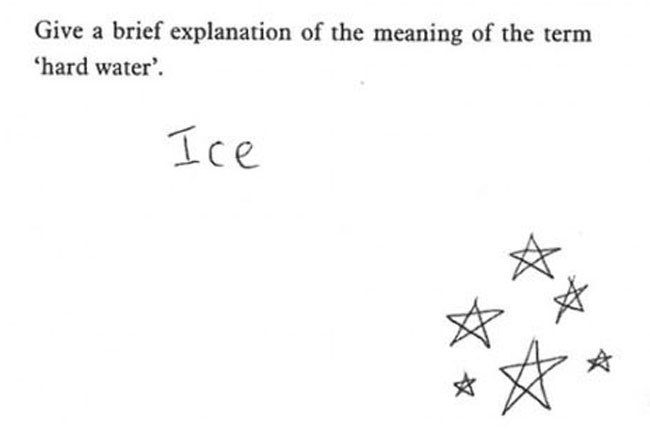 funny test answer