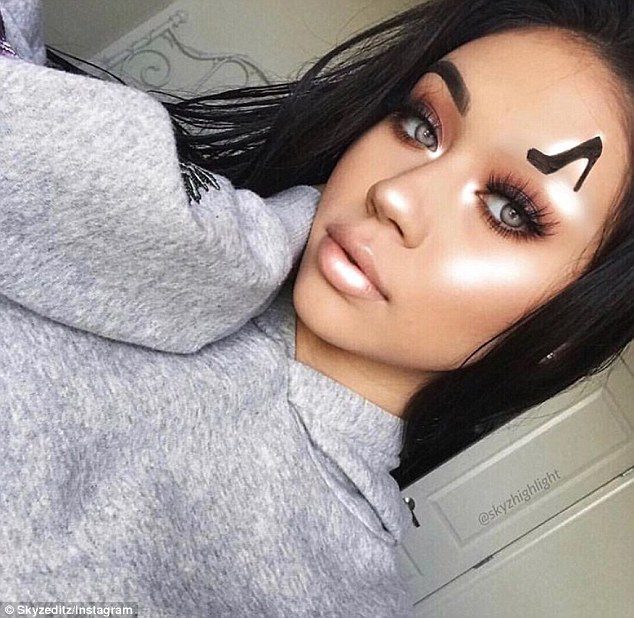 high heel brows