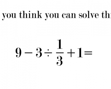 Can You Solve This Elementary School Math Problem That’s Stumping 9 Out Of 10 Adults