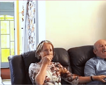 First Time Grandparents Are Surprised With A Visit From Their Grandson