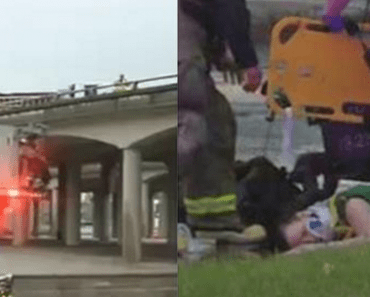 Mother’s Amazing Courage And Sacrifice Saves Her Infant When They Are Thrown From A Bridge