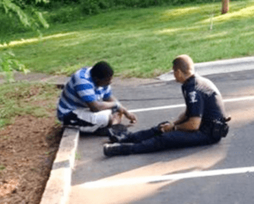 When Responding To Call About Suicidal Student, Cop Notices Something That Helps Diffuse The Situation…