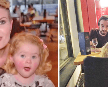 Waiter Helps Mother Regain Control Of Fussy Toddler