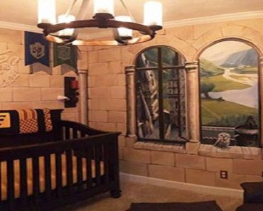 Dad Creates The Most Epic Harry Potter Themed Nursery You Could Imagine