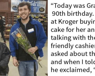 She Was Buying 90th Birthday Cake For Her Grandmother When The Cashier Left The Register…