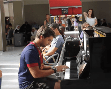 Millions Of Hearts Have Been Touched By This Unexpected Duet On A Public Piano…