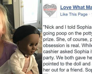 A Cashier Asked Why This Little Girl Wanted A Black Doll, And She Got The Best Answer…