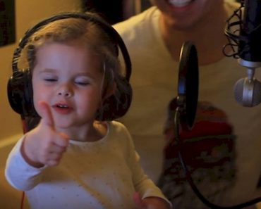 This 3-Year-Old Girl Was Asked To Sing As Her Dad Records. What She Does Next Has Everyone Talking