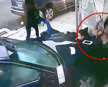 Woman Jumps In Front Of Car To Save Boy