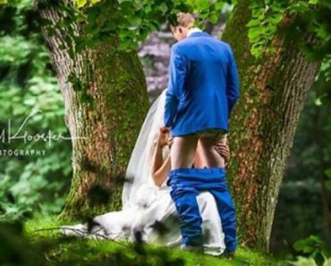 Dutch Bride Appears To Perform A Sex Act In Wedding Photo