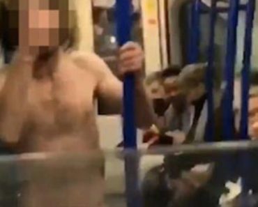 Male Subway Stripper In London Leaves Some Aghast, Others Blasé