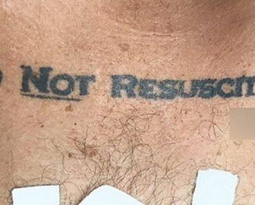 Hospital Panics Over Unconscious Man’s ‘Do Not Resuscitate’ Tattoo