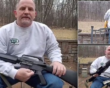 Gun Owner Destroys Rifle To Take A Stand For Gun Control