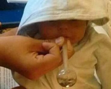 Outrage After Image Of Child Smoking An Ice Pipe