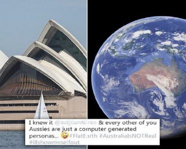 Flat Earthers Insist Australia Is FAKE