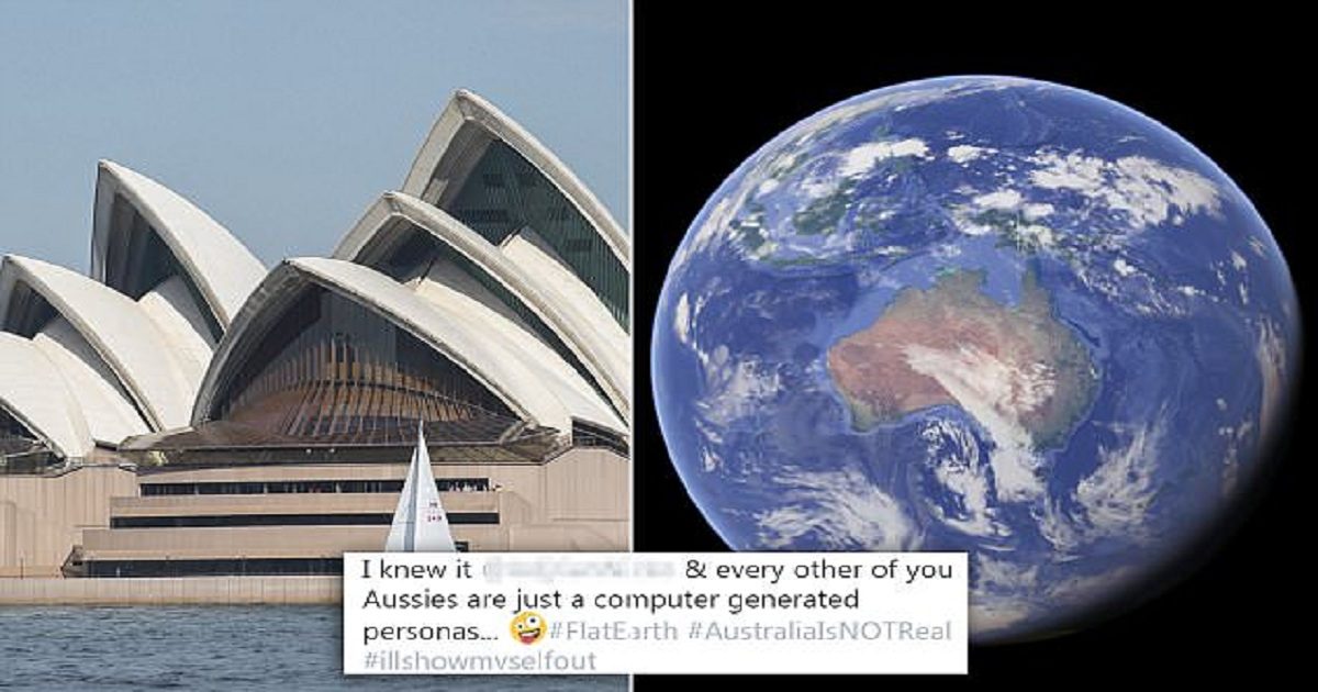 Flat Earthers Insist Australia Is FAKE