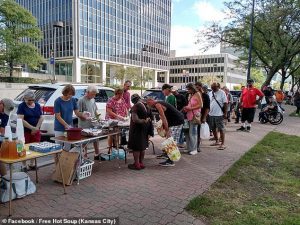 Health Officials Pour Bleach On Vats Of Foods Meant For Homeless People