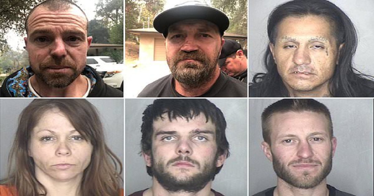 Pictured: Looters Found Raiding Homes In Wake Of California Wildfires