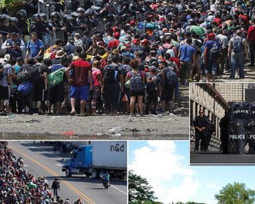 Second Migrant Caravan, Armed With Guns And Bombs, Storms Into Mexico