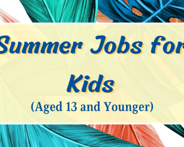 Summer Jobs for Kids (Aged 13 and Younger) in 2022