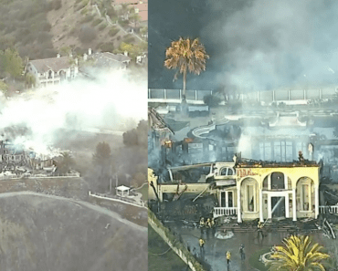 Images of California fires Charred Mansions Destruction